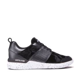 Supra SCISSOR Lave Sneakers Dame Svart/Hvite | NO-68917